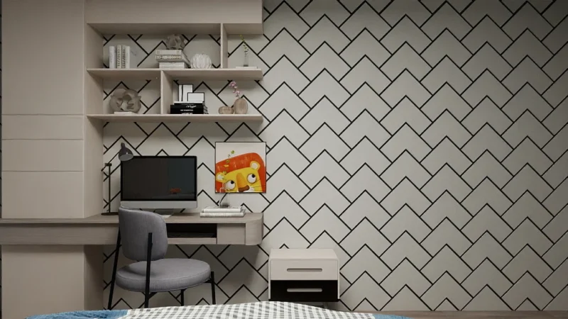 “missing corner” - Sound-absorbing panels - CXB LED LIGHTING