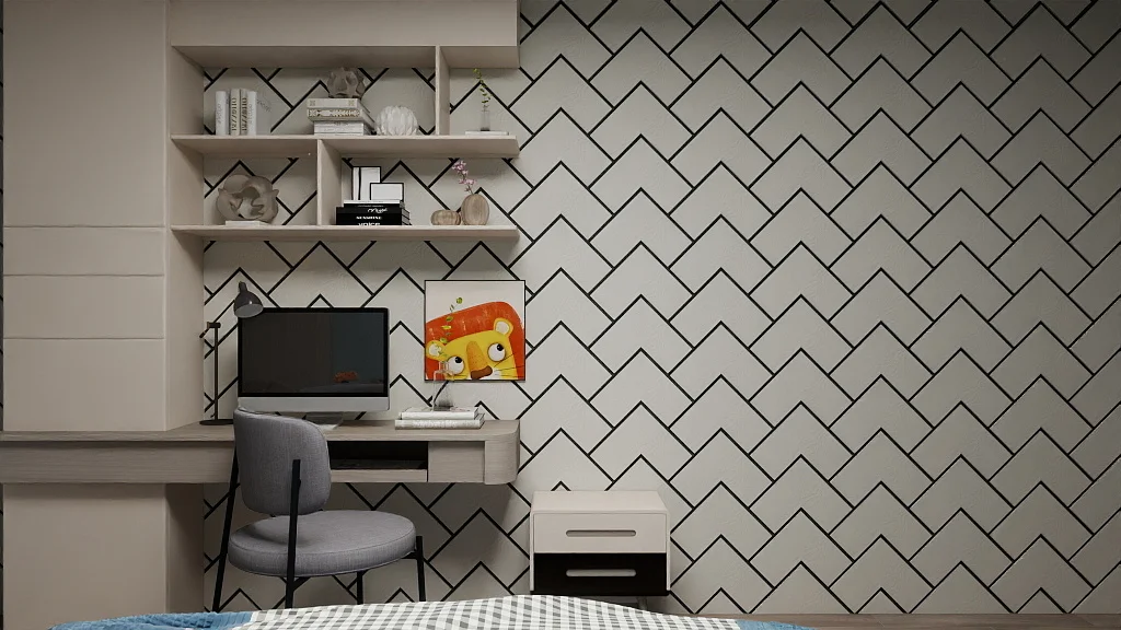 “missing corner” - Sound-absorbing panels - CXB LED LIGHTING