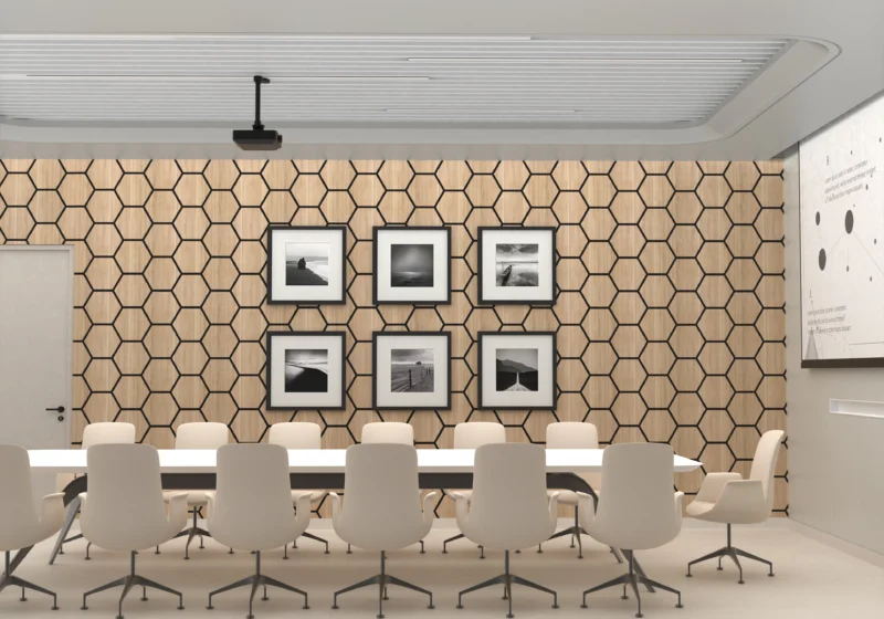 “hexagon” - Sound-absorbing panels - CXB LED LIGHTING